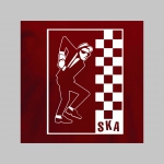 SKA - Bunda Harrington s hrejivou podšívkou farby RED TARTAN, obojstranné logo (s kapucou iba v čiernej farbe je za 42,90euro!!)